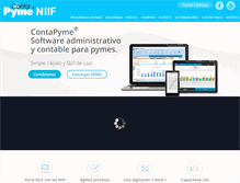 Tablet Screenshot of contapyme.com